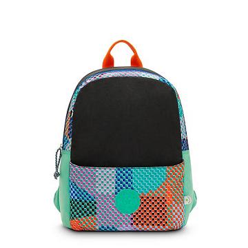 Kipling Sonnie 15" Backpack Laptop Táska Fekete Zöld | HU 1668ZU